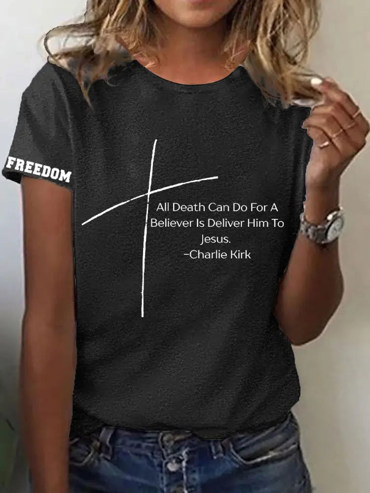 Women’s Charlie T-shirt Black / S