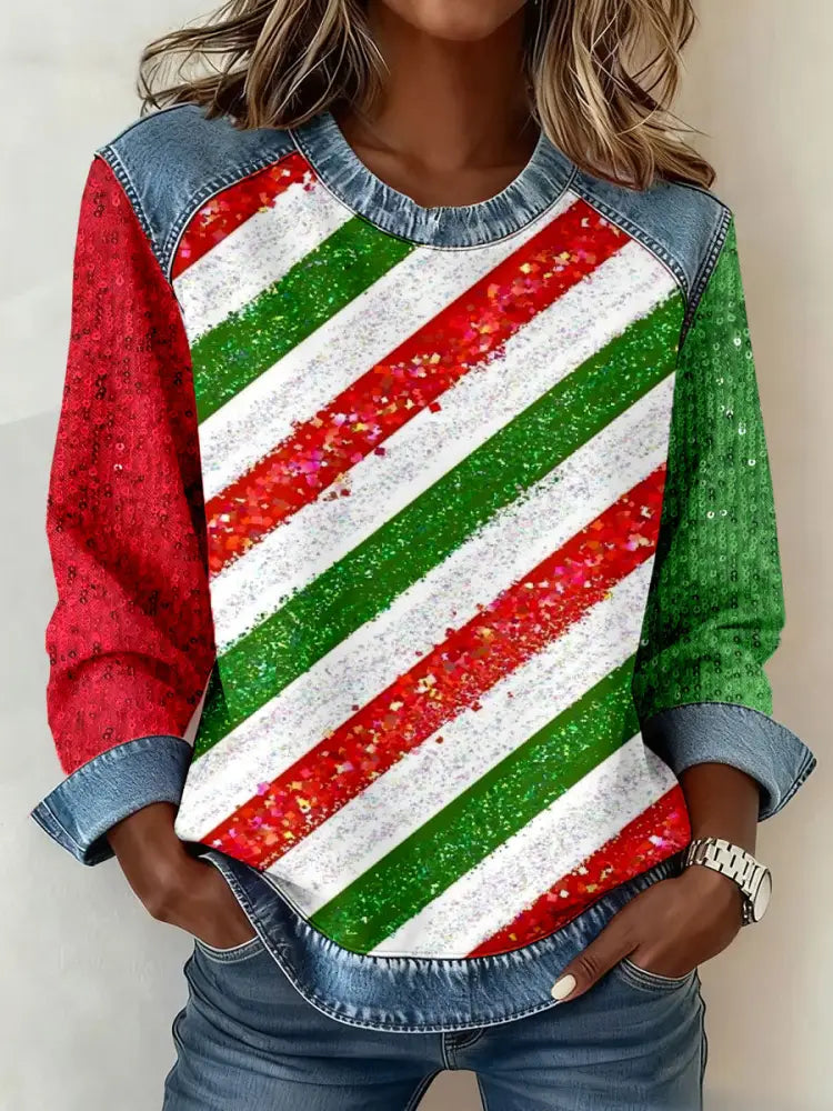 Women’s Christmas Sweatshirts As picture / S