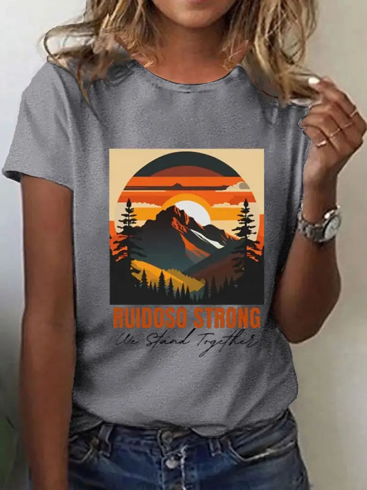 Women’s New Mexico State Ruidoso Strong Short Sleeves T-shirt Red / S