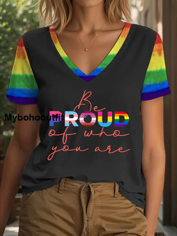 Women’s Pride Month T-shirt Black / S