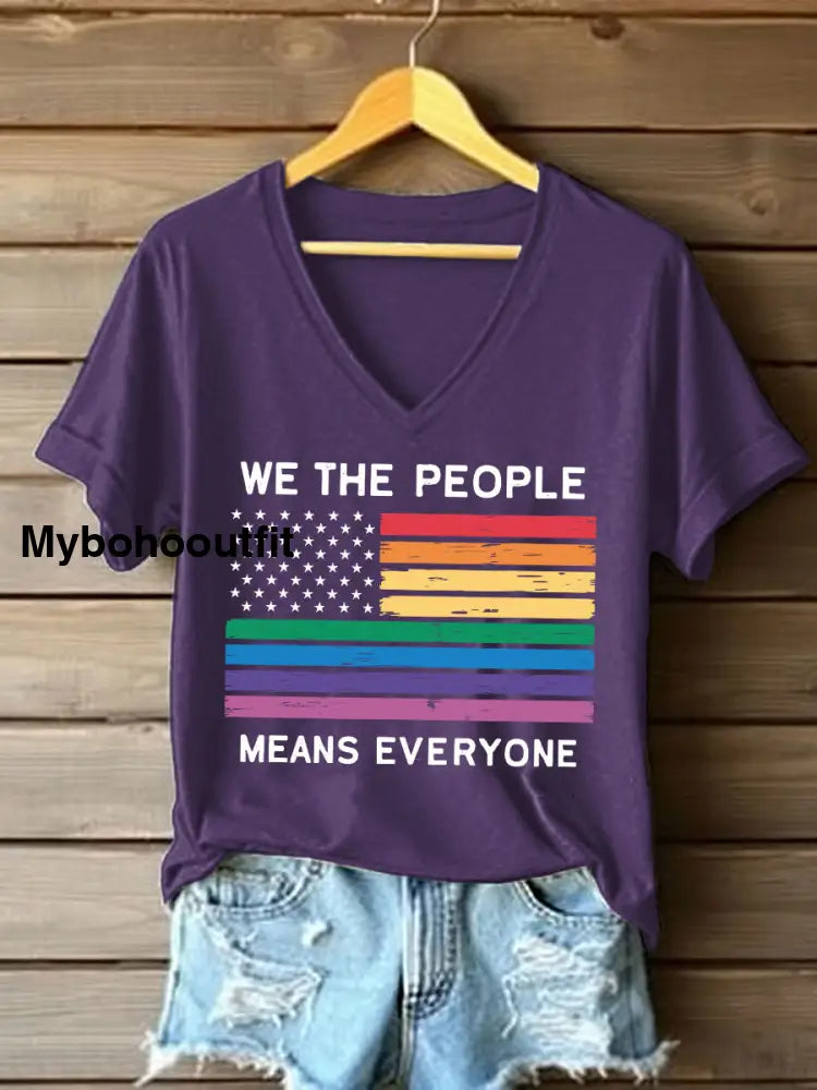 Women’s Pride Month T-shirt Purple / S