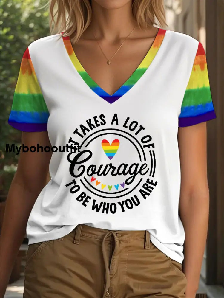 Women’s Pride Month T-shirt White / S