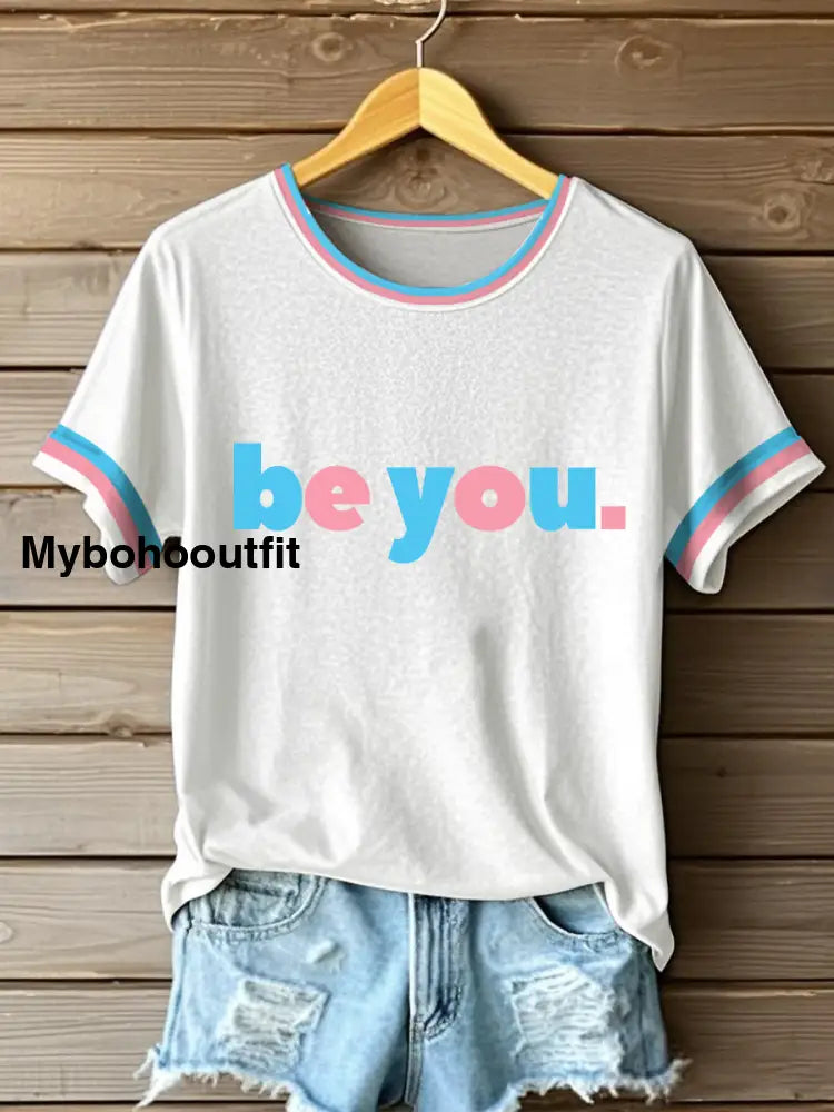Women’s Pride Month Transgender T-shirts White / S