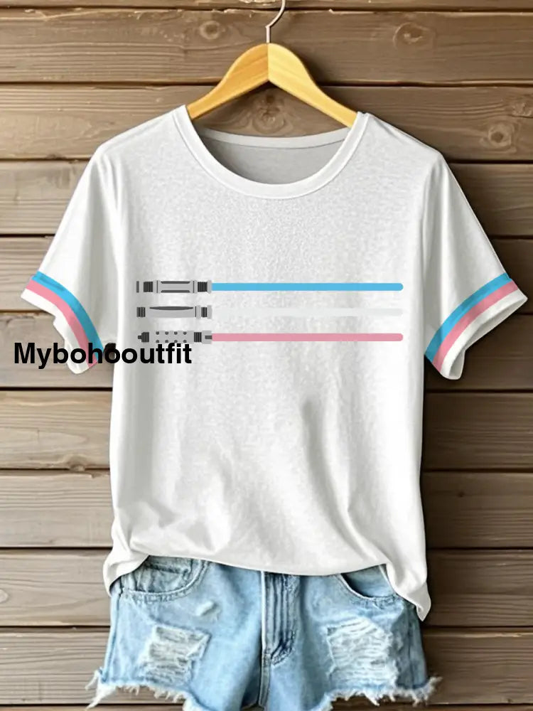 Women’s Pride Month Transgender T-shirts White / S