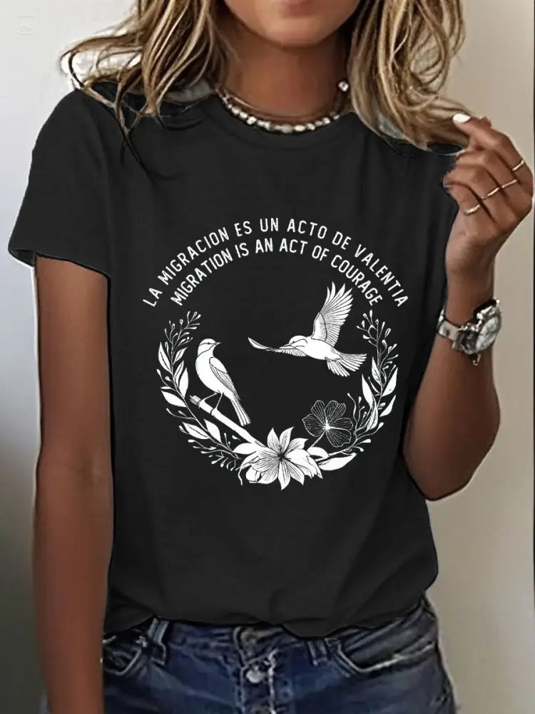 Women’s Resist FDT 8647 Anti Ice Printed T-Shirt Black / S