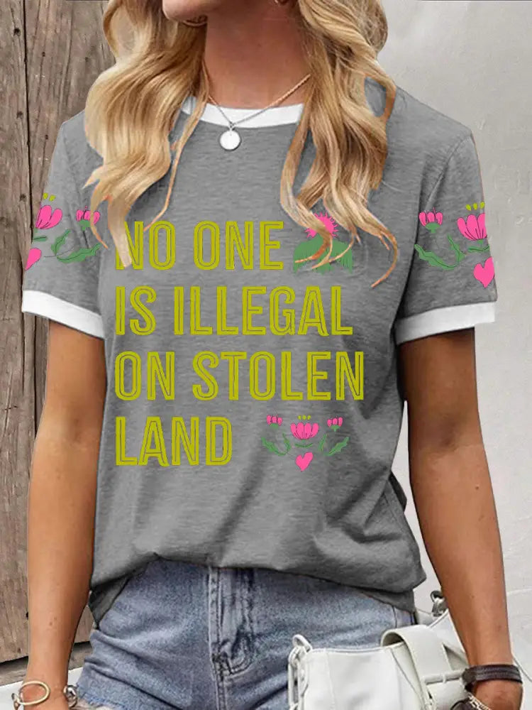 Women’s Resist FDT 8647 Anti Ice Printed T-Shirt Light Gray / S