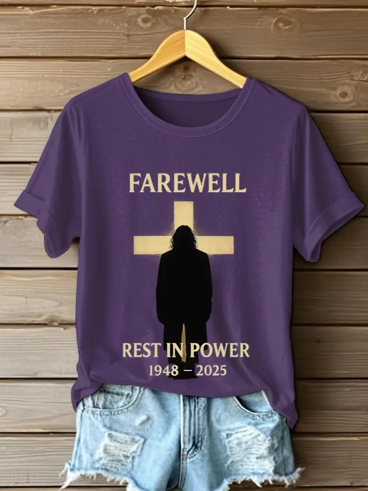 Women’s Rock Legends T-shirt Purple / S