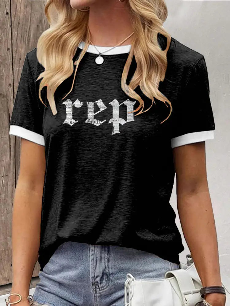 Women’s Snake Album Printed T shirt Black / S