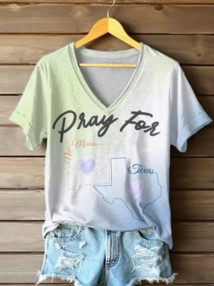 Women’s Texas New Mexico Flooding T-shirt As picture / S