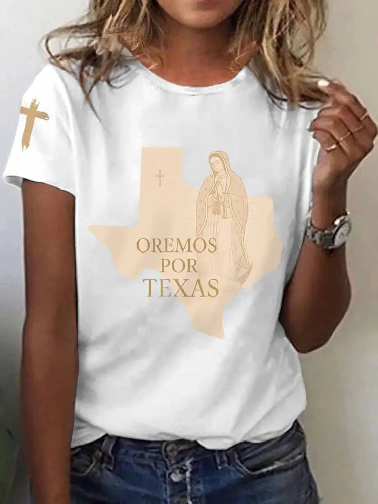 Women’s Texas Strong Short Sleeve T-Shirt White / S