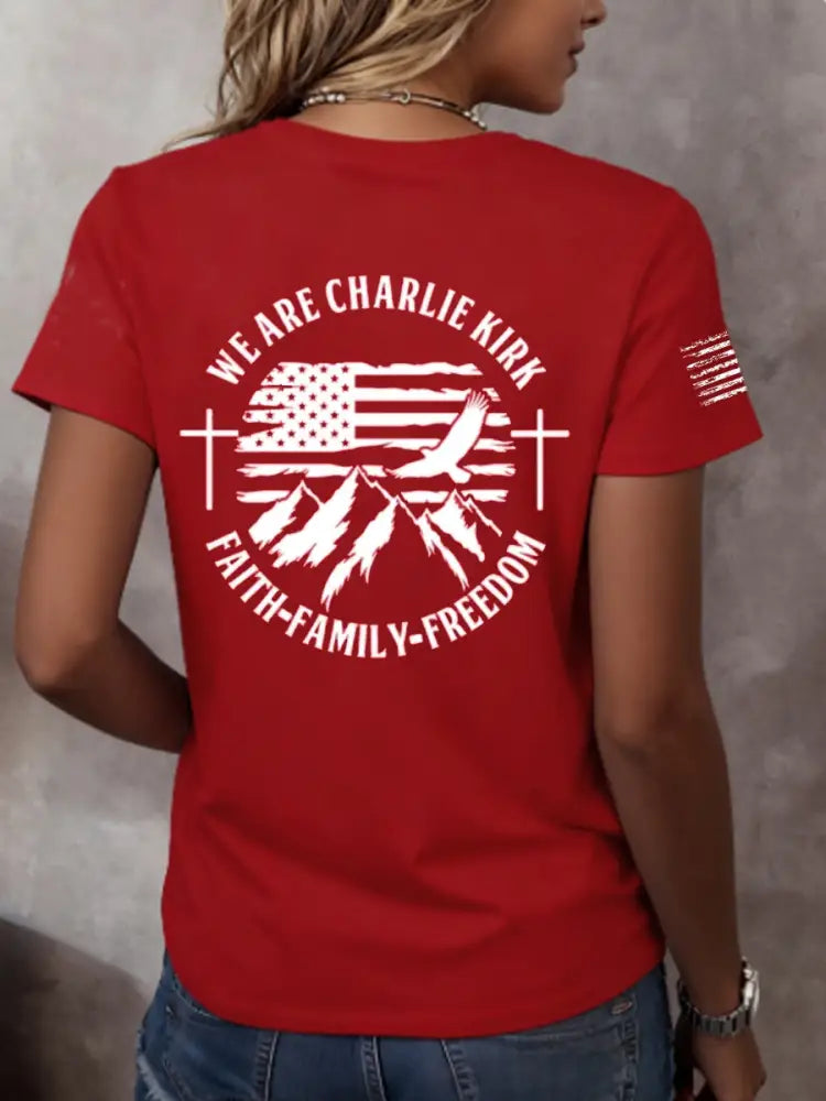 Women’s WE ARE CHARLIE KIRH T-Shirt