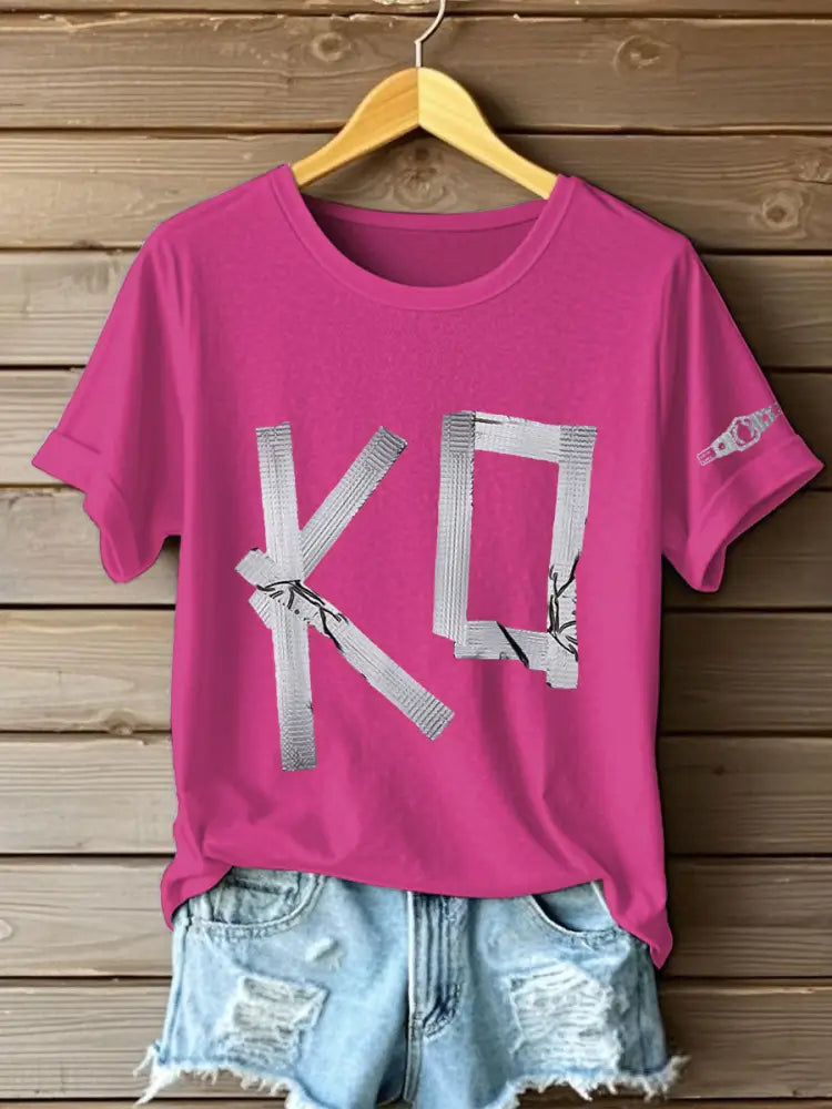 Women’s Wrestling KO T-shirts Rose Red / S