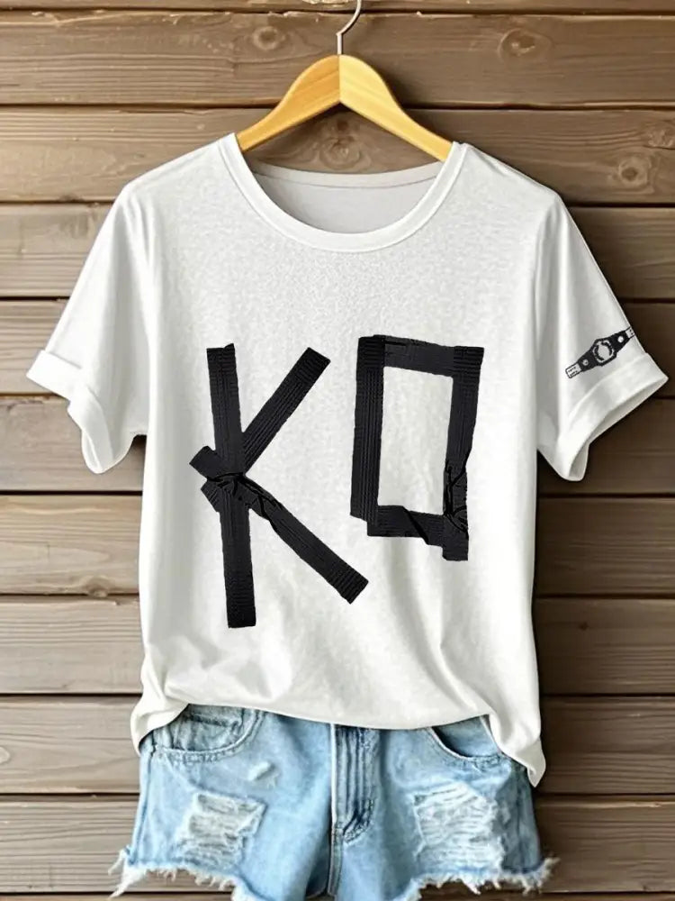 Women’s Wrestling KO T-shirts White / S