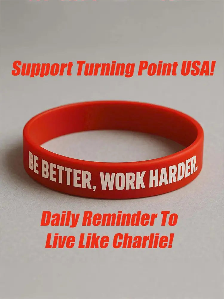 Work Harder Be Better Memorial Bracelet