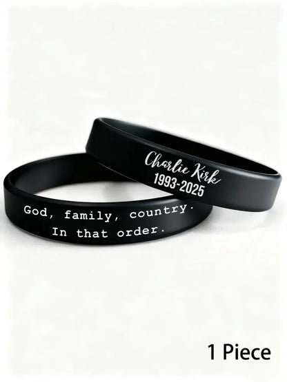 American legend wristband (202*12*2mm) Black / ONE