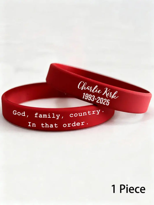 American legend wristband (202*12*2mm) Red / ONE