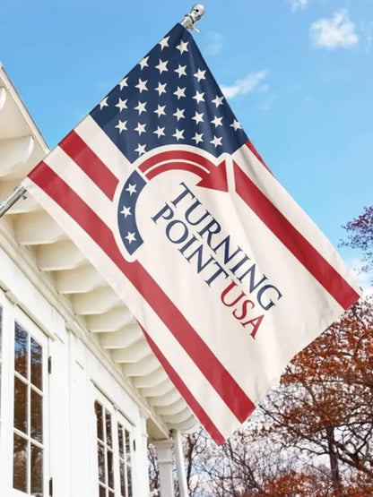 Charlie Kirk Flag 3x5 Ft - Turning Point USA RIP Charlie Kirk Pray for Charlie As picture