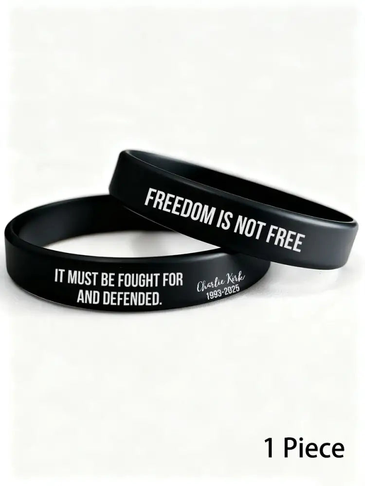 Charlie wristband (202*12*2mm) Black / ONE