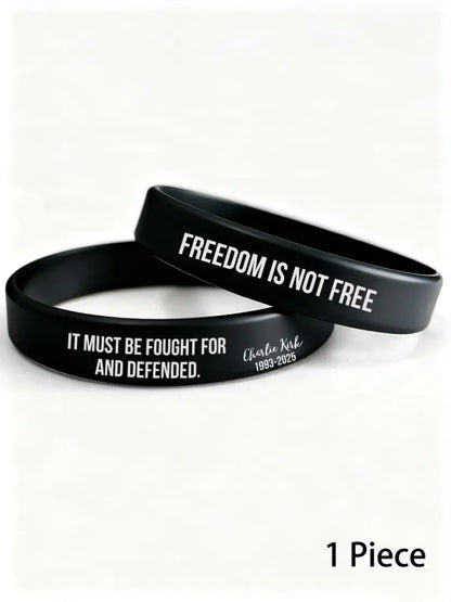 Charlie wristband (202*12*2mm) Black / ONE