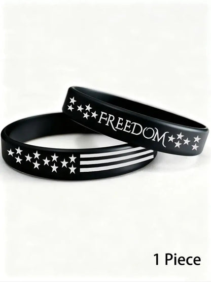 Charlie wristband (202*12*2mm) Black / ONE