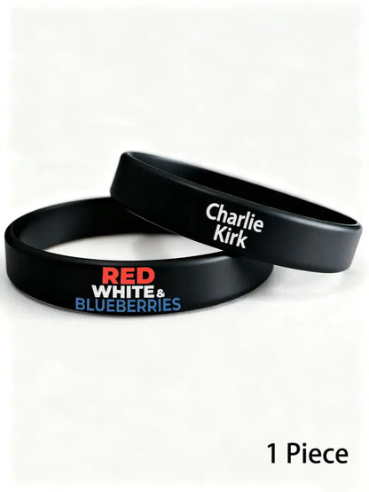 Charlie wristband (202*12*2mm) Black / ONE
