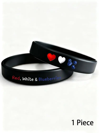 Charlie wristband (202*12*2mm) Black / ONE