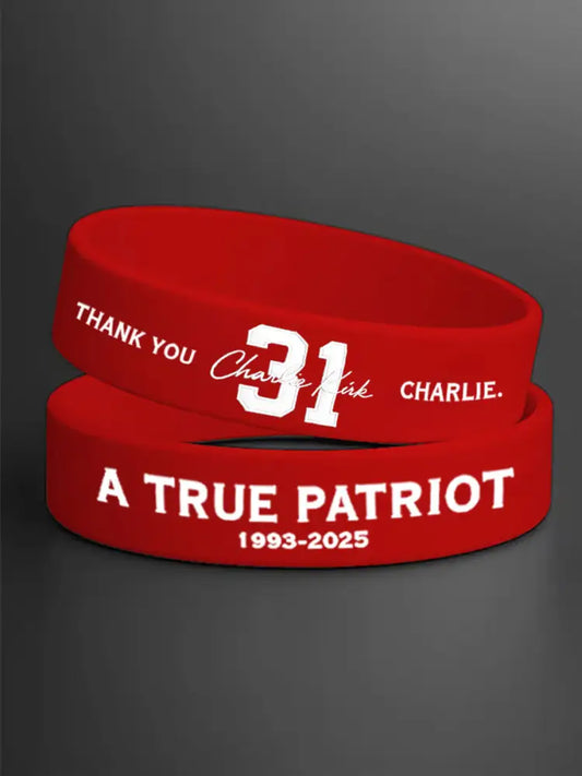 Freedom Charlie Memorial Bracelet Red / ONE