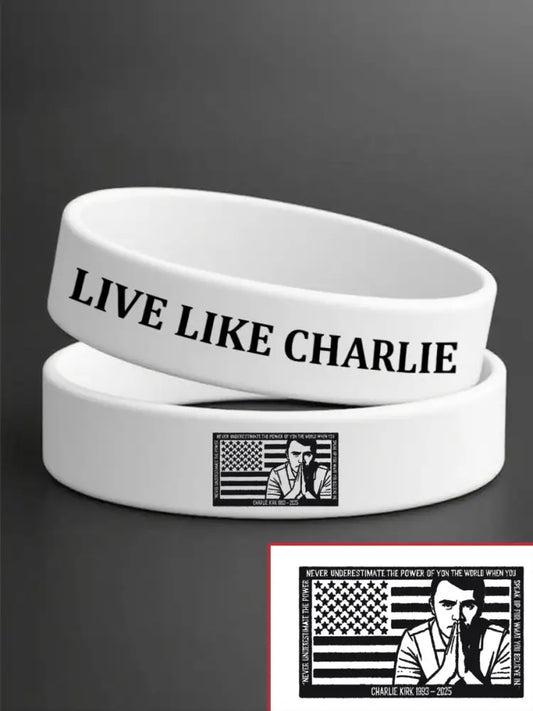 Freedom Charlie Memorial Bracelet White / ONE