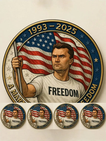 Freedom Charlie Memorial Coin 5PCS