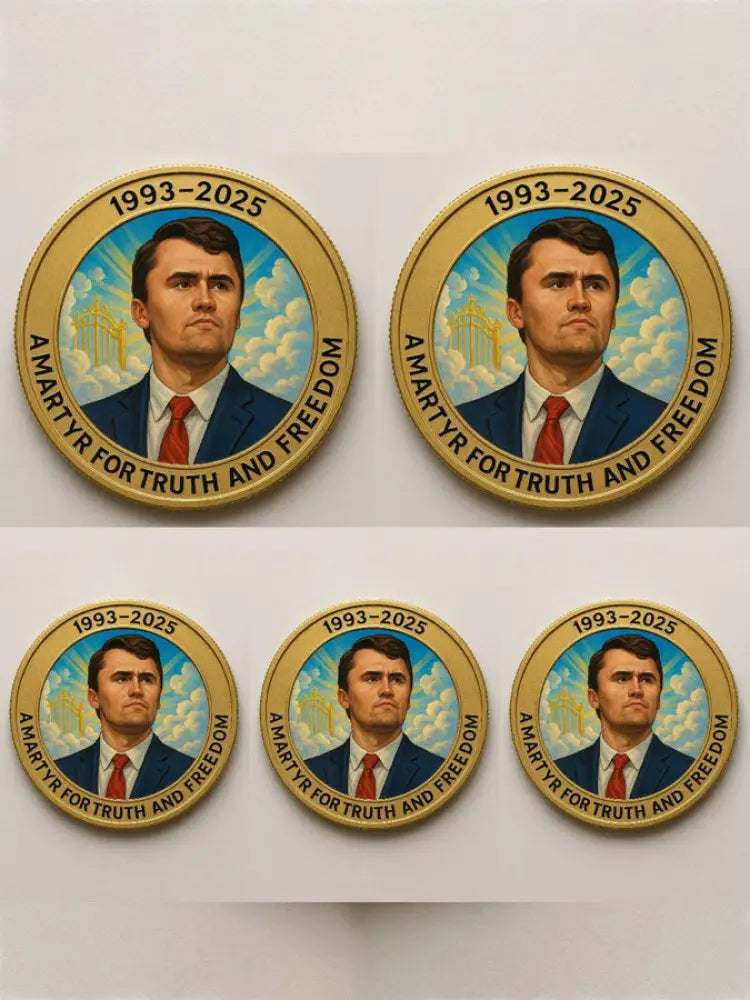 Freedom Charlie Memorial Coin 5PCS