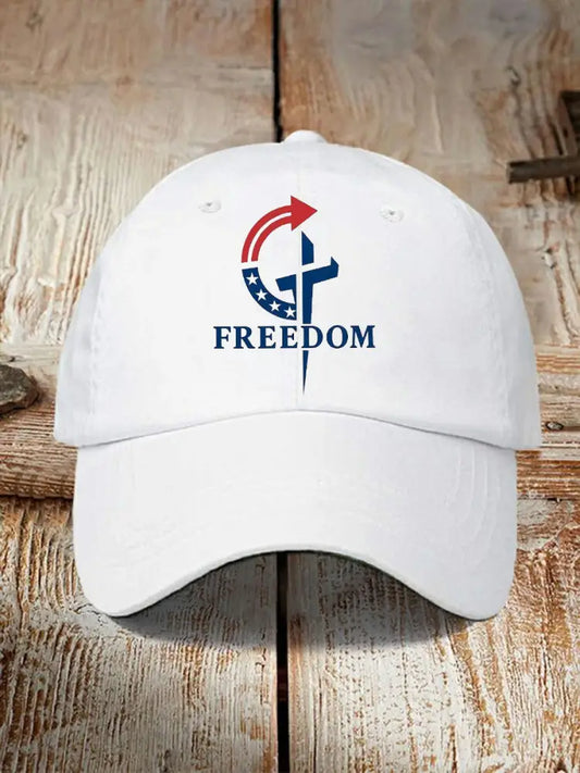 Freedom Faith Hat White / ONE