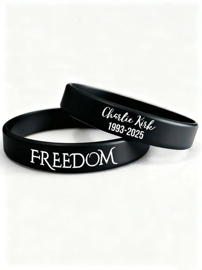 FREEDOM wristband (202*12*2mm) Black / ONE