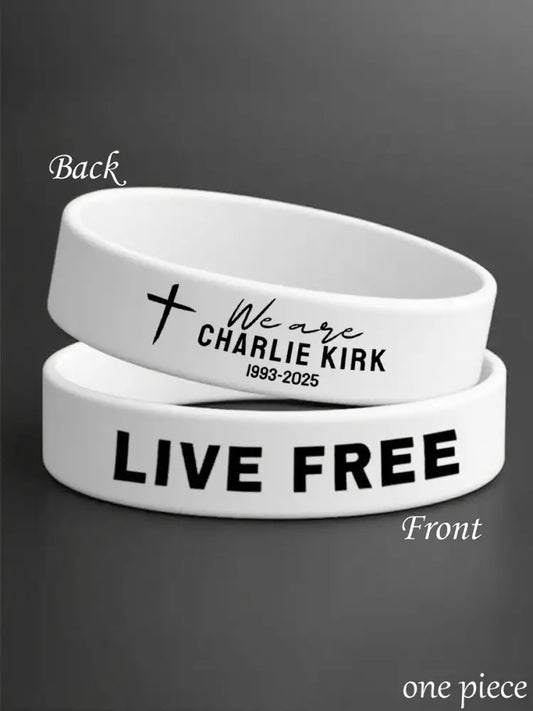 Memorial Freedom Charlie Bracelet White / ONE