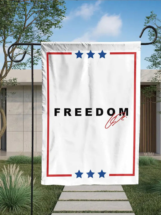 Memorial Freedom Garden Flag 90*150 White / ONE