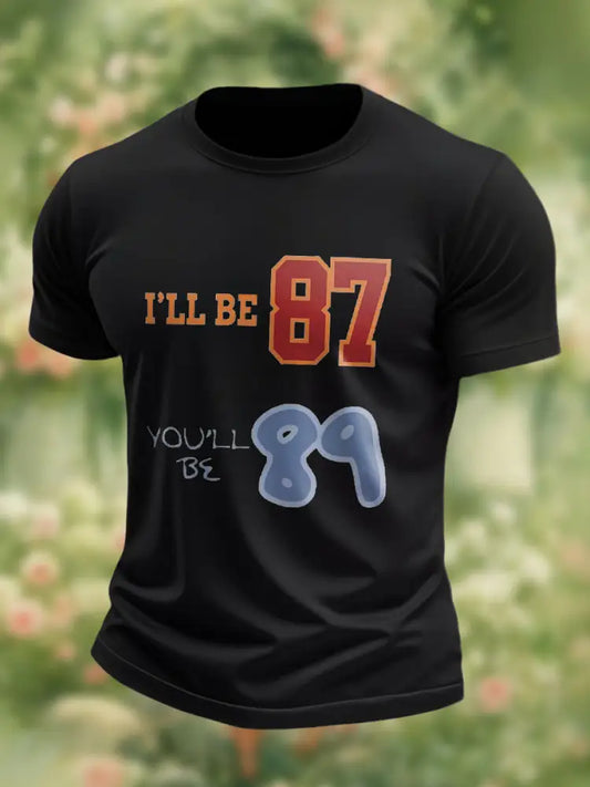 Men’s 8789 Diva Engaged Era Printed T shirt Black / S
