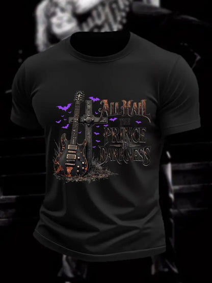 Men’s All Hail Prince Of Darkness R.I.P Rock Legend Memorial Tee Black / S