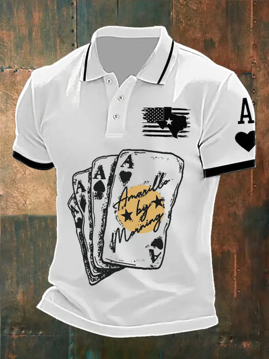 Men’s Amarillo By Morning Printed Shirt White / S