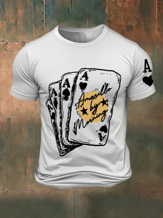 Men’s Amarillo By Morning Printed T-shirt White / S