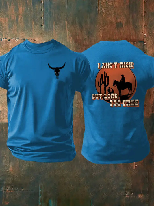 Men’s Amarillo by Morning short sleeves t-shirt Blue / S