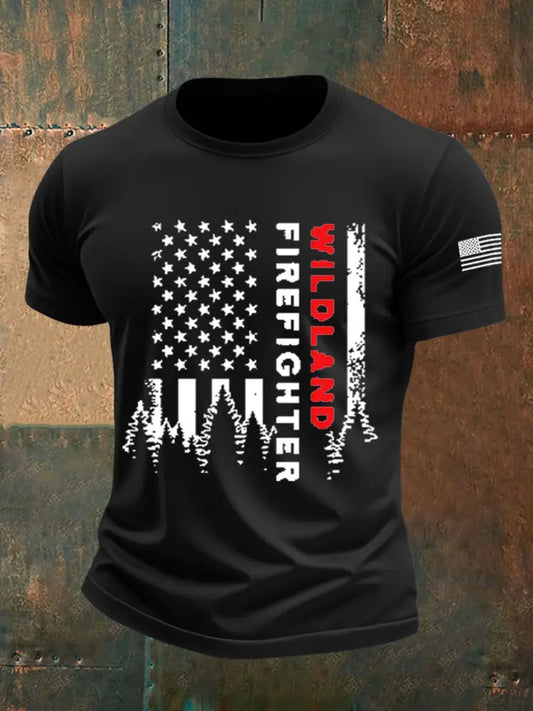 Men’s Arizona Wildfire Short-Sleeved Printed T-shirt Black / S
