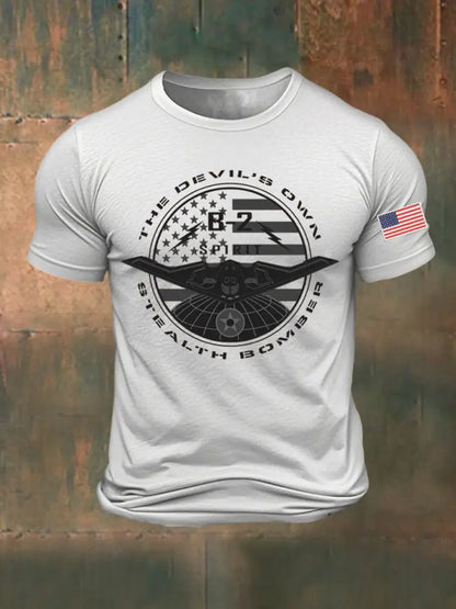 Men’s B-2 Spirit Printed T-shirt White / S