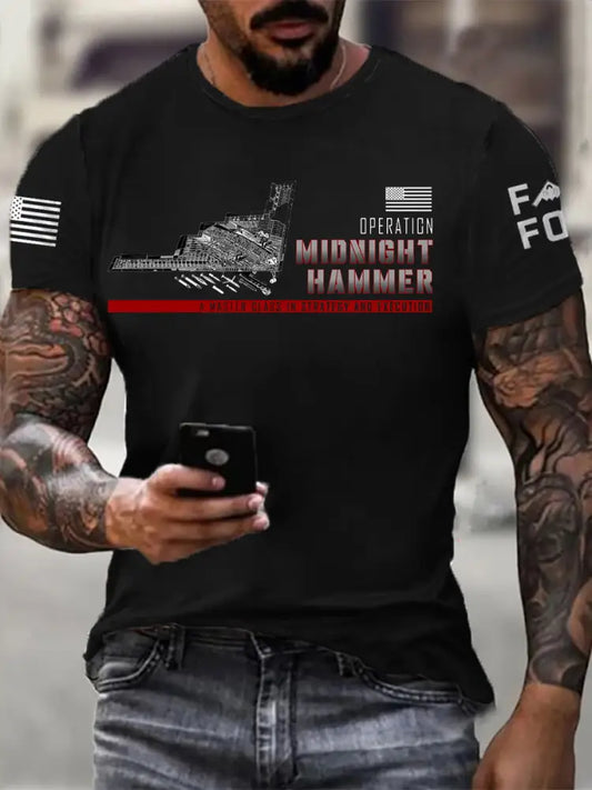 Men’s B-2 Spirit short sleeves t-shirt Black / S