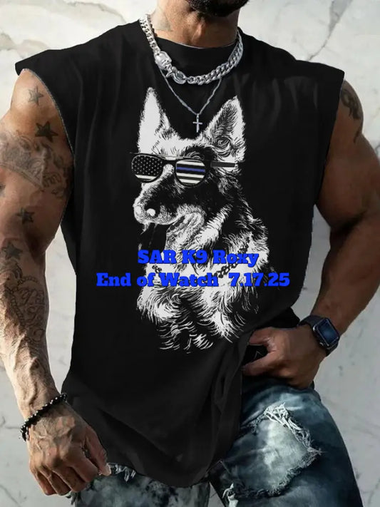Men’s Blue Line Patriotic Texas SAR K9 ’Roxy’ Vests Black / S