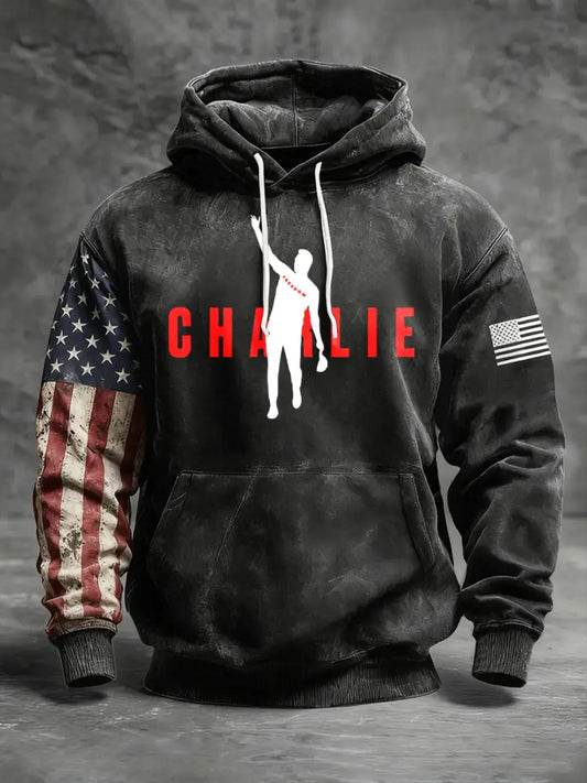 Men’s Charlie Hoodie Black / S