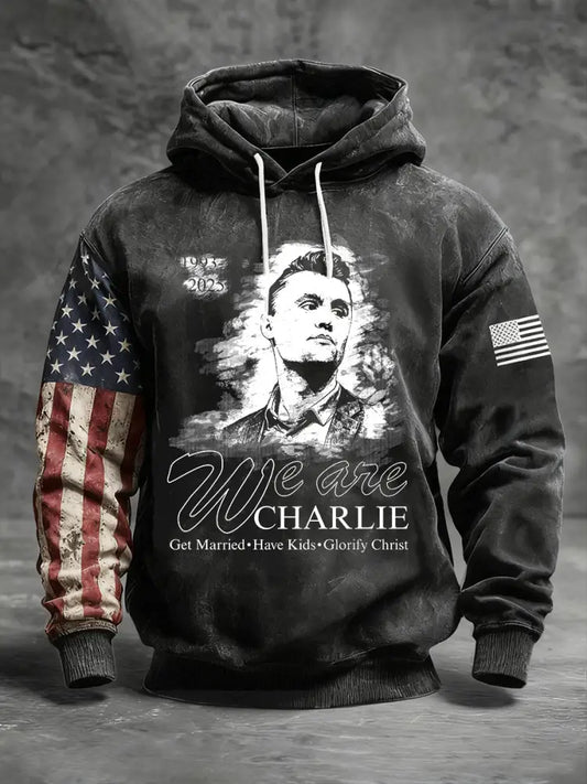 Men’s Charlie Hoodie Black / S