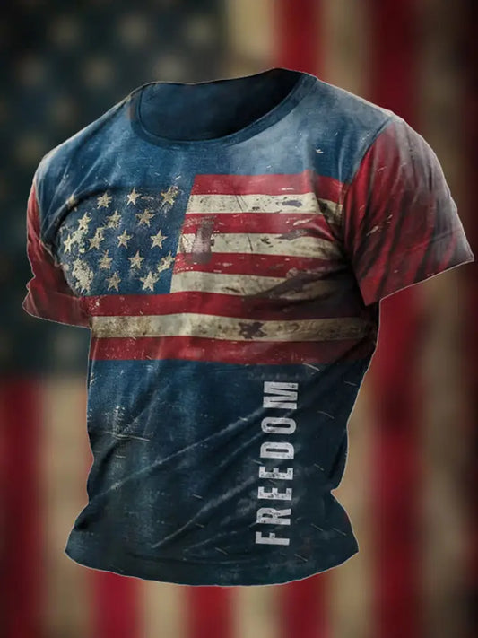 Men’s Charlie Kirk Turning Point USA Trump Commemorative T-Shirt A / S