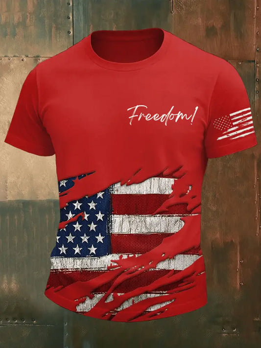 Men’s Charlie Kirk Turning Point USA Trump Commemorative T-Shirt A / S