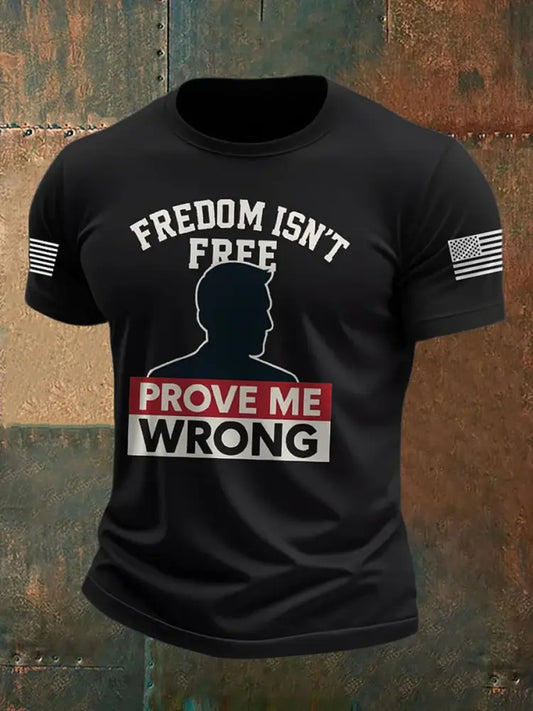 Men’s Charlie Kirk Turning Point USA Trump Commemorative T-Shirt A / S