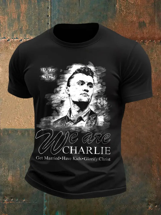 Men’s Charlie T-shirt Black / S