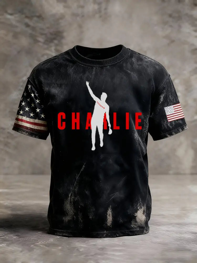 Men’s Charlie T-shirt Black / S